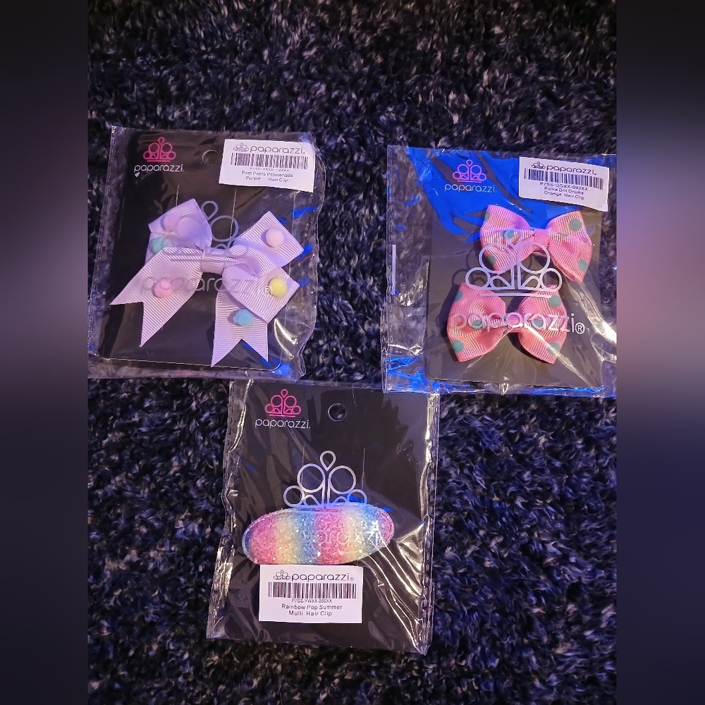 Paparazzi Kids Hair Accessories Set - Multicolor